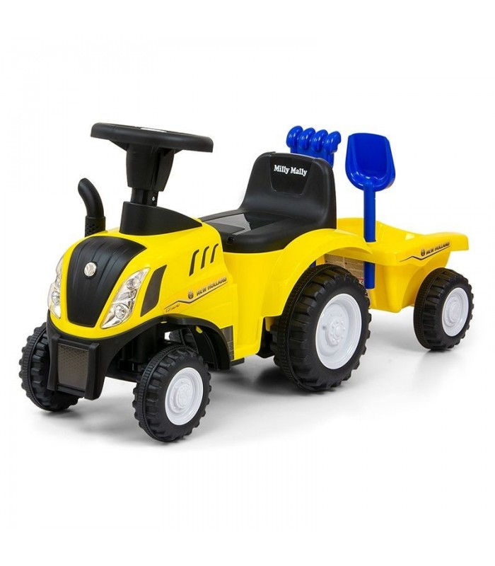 Tracteur Milly Mally New Holland T7 Traktor Jaune