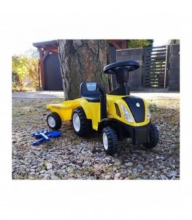 Tracteur Milly Mally New Holland T7 Traktor Jaune
