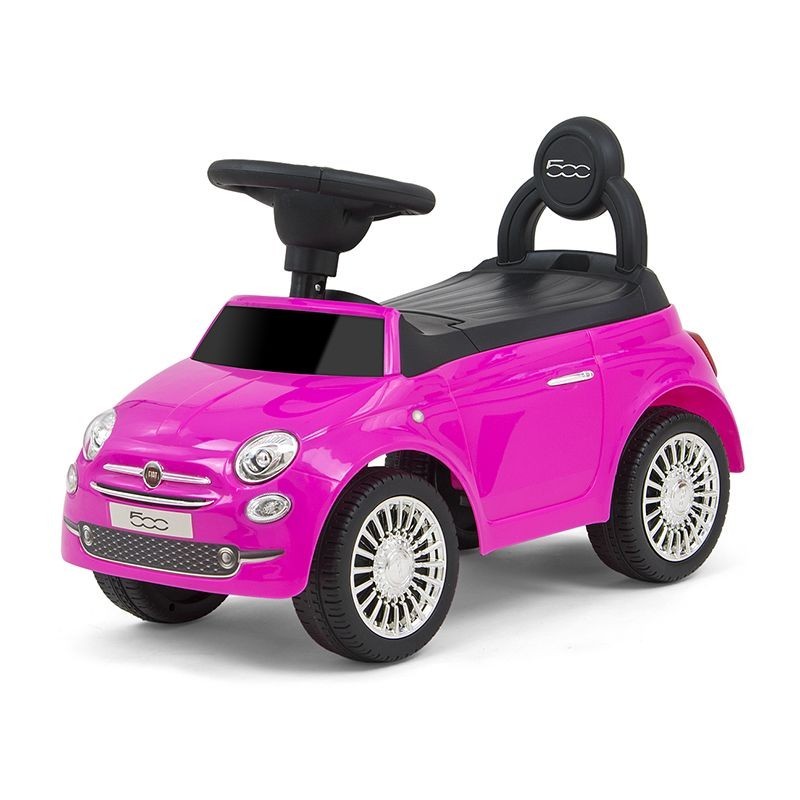 Porteur bébé fille Fiat 500 rose, Milly Mally, porteur rose