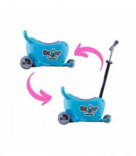 Porteur 3 en 1 Milly Mally Ride-On Snoop Green