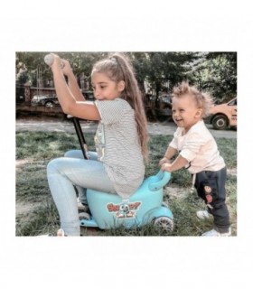 Porteur 3 en 1 Milly Mally Ride-On Snoop Green