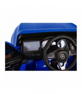 Voiture électrique 2 places 2 x 12V Mercedes X Bleu métallisée - Pack Luxe + LCD