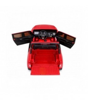 Voiture électrique 2 places 2 x 12V Mercedes X Rouge métallisée - Pack Luxe + LCD