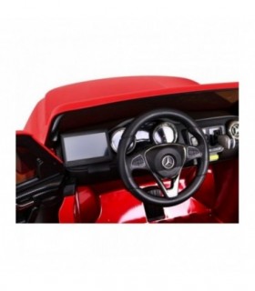 Voiture électrique 2 places 2 x 12V Mercedes X Rouge métallisée - Pack Luxe + LCD