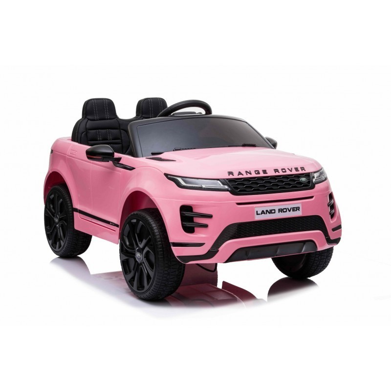 Voiture électrique 12v range rover evoque rose