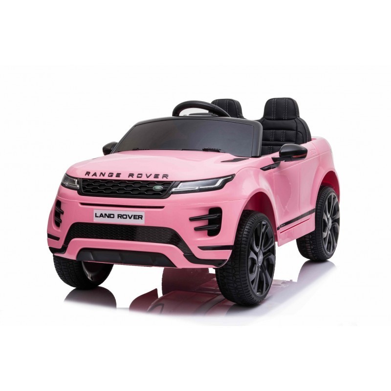 Voiture électrique 12v range rover evoque rose