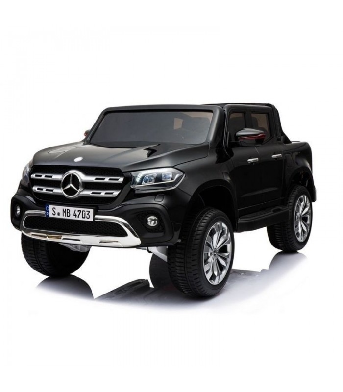 Voiture électrique 2 places 2 x 12V Mercedes X Noire - Pack Luxe