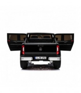 Voiture électrique 2 places 2 x 12V Mercedes X Noire - Pack Luxe