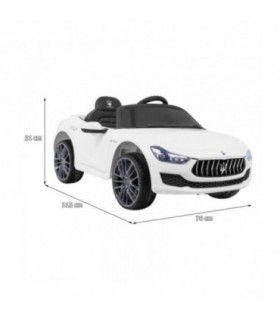 Voiture électrique Maserati Ghibli Blanche - Pack Luxe