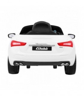 Voiture électrique Maserati Ghibli Blanche - Pack Luxe