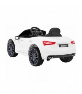 Voiture électrique Maserati Ghibli Blanche - Pack Luxe