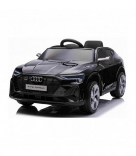 Voiture électrique 12V Audi E-Tron Sportback Noire - Pack Luxe