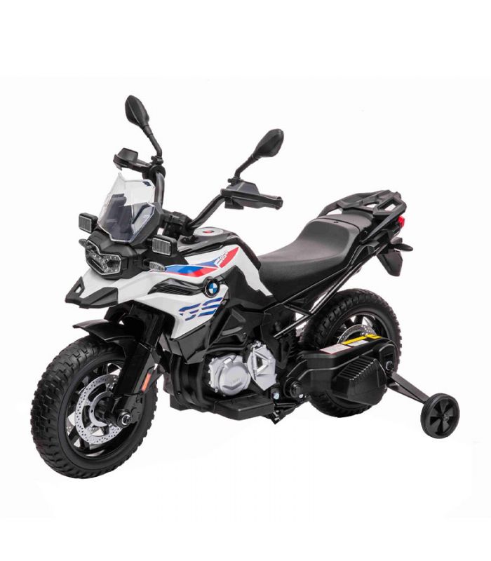 Moto électrique 12V BMW F850 GS Blanche