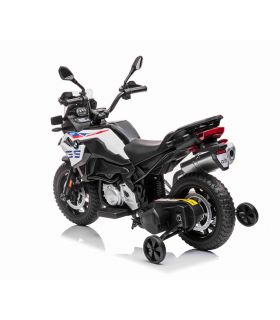 Moto électrique 12V BMW F850 GS Blanche
