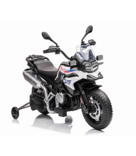 Moto électrique 12V BMW F850 GS Blanche