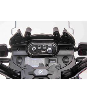 Moto électrique 12V BMW F850 GS Blanche