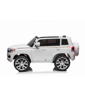 Voiture électrique 12V Toyota Landcruiser Blanche