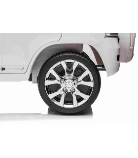 Voiture électrique 12V Toyota Landcruiser Blanche