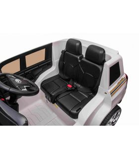 Voiture électrique 12V Toyota Landcruiser Blanche