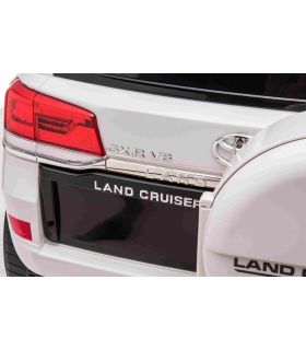 Voiture électrique 12V Toyota Landcruiser Blanche