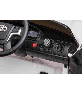 Voiture électrique 12V Toyota Landcruiser Blanche
