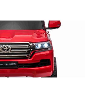 Voiture électrique 12V Toyota Landcruiser Rouge