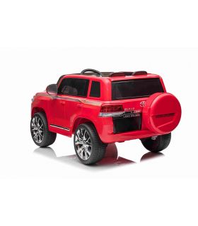 Voiture électrique 12V Toyota Landcruiser Rouge