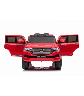 Voiture électrique 12V Toyota Landcruiser Rouge