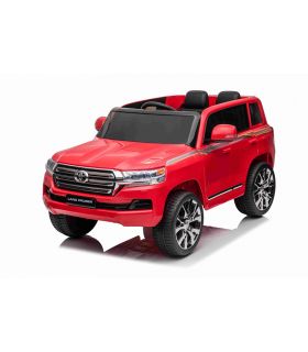 Voiture électrique 12V Toyota Landcruiser Rouge