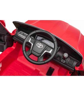 Voiture électrique 12V Toyota Landcruiser Rouge