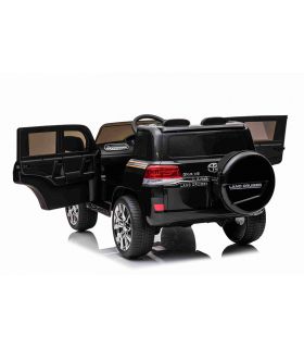 Voiture électrique 12V Toyota Landcruiser Noire