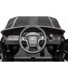 Voiture électrique 12V Toyota Landcruiser Noire