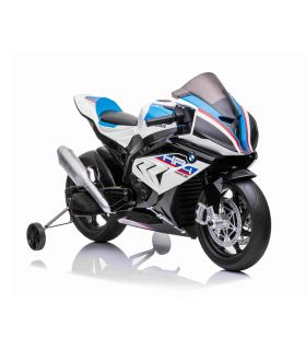 Moto électrique 12V BMW HP4 Race Blanche