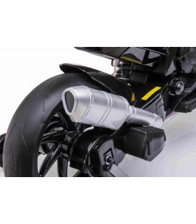 Moto électrique 12V BMW HP4 Race Blanche