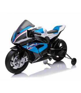 Moto électrique 12V BMW HP4 Race Bleue