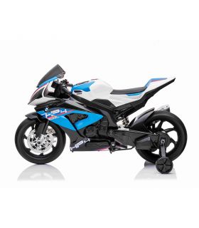 Moto électrique 12V BMW HP4 Race Bleue