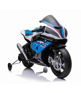 Moto électrique 12V BMW HP4 Race Bleue
