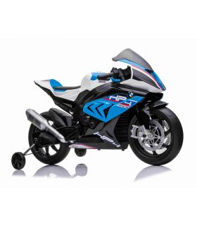 Moto électrique 12V BMW HP4 Race Bleue