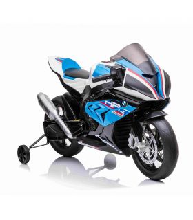Moto électrique 12V BMW HP4 Race Bleue