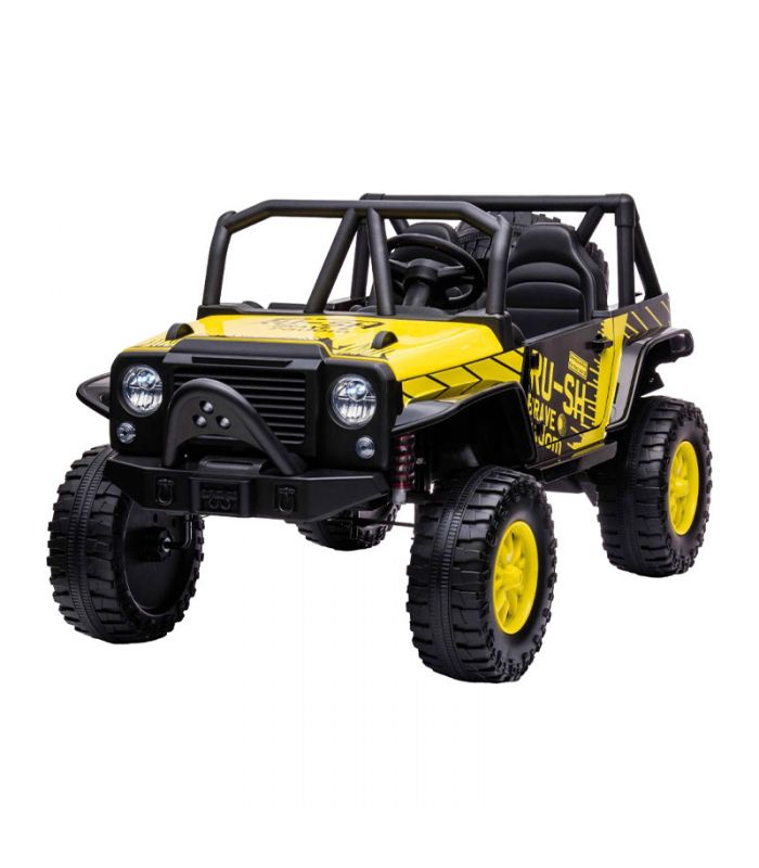 Voiture électrique 2 palces 24V Raptor XXL Jaune