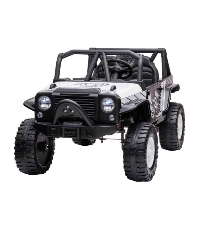 Voiture électrique 2 places 24V Raptor XXL Blanche