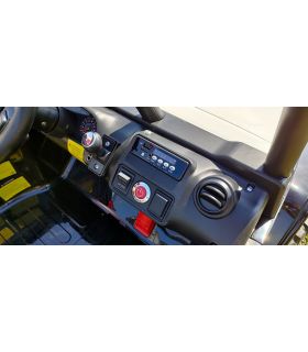 Voiture électrique 2 places 24V Raptor XXL Blanche