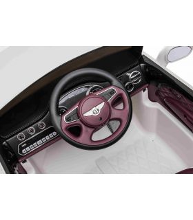 Voiture électrique 12V Bentley Mulsanne Blanche