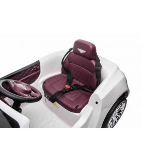 Voiture électrique 12V Bentley Mulsanne Blanche