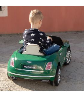 Voiture électrique 12V Bentley Mulsanne Blanche