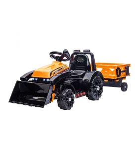 Tracteur électrique 6V Farmer Orange