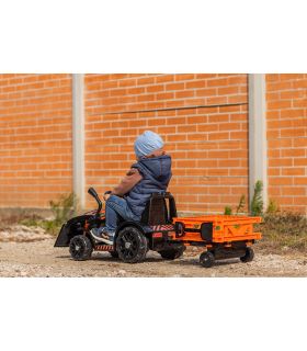 Tracteur électrique 6V Farmer Orange