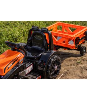 Tracteur électrique 6V Farmer Orange