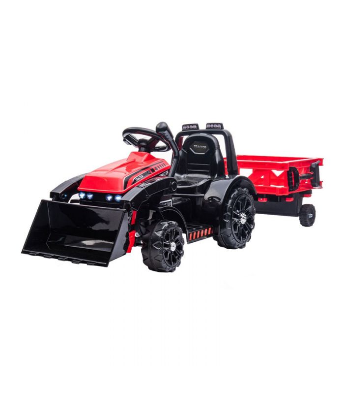 Tracteur électrique 6V Farmer Rouge