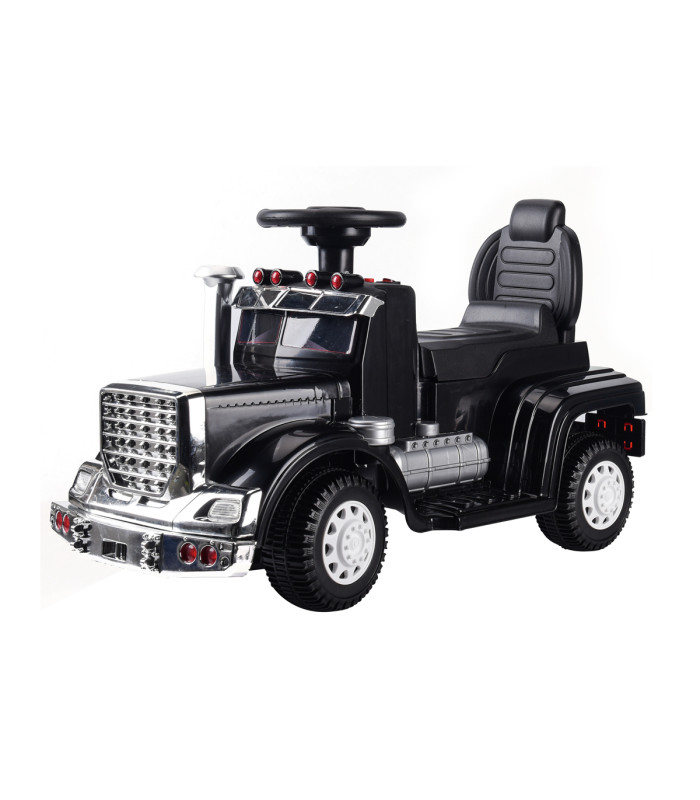Camion Porteur 6V - Camion Electrique Pour Enfants Noir